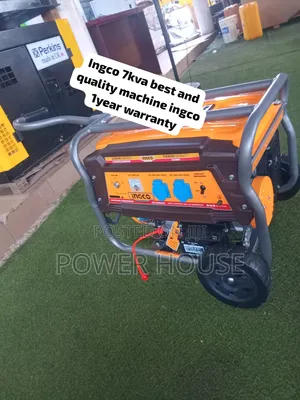 INGCO 7KVA Petrol Genset 7000W – Durable Heavy-Duty Generator