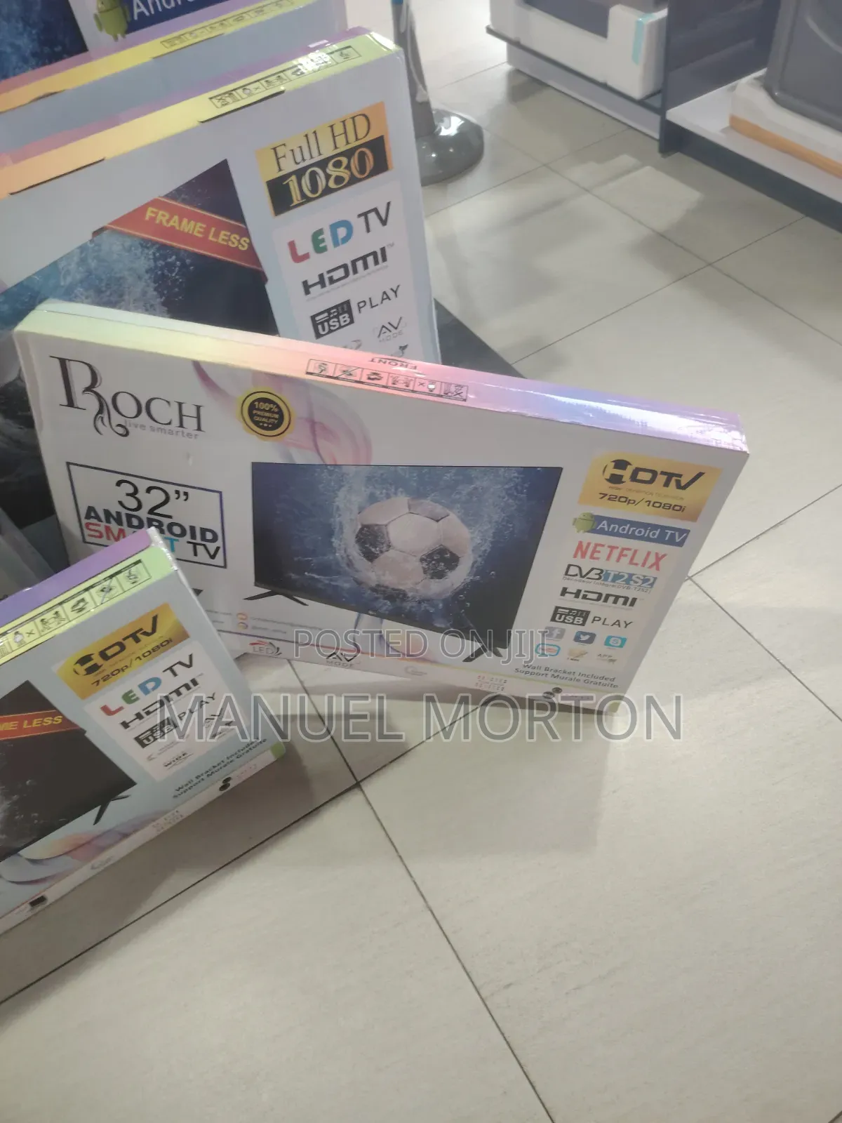 Smart Entertainment on a Budget: Roch 32" HD Android TV