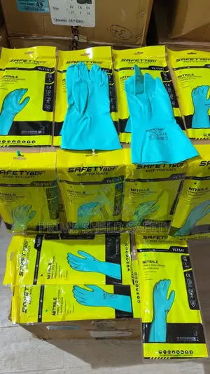 SafetyBoy Nitrile Heavy Duty Gloves – Chemical & Industrial Gloves