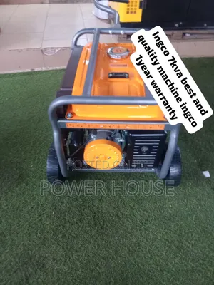 Quality INGCO 7000W Generator – 7KVA Petrol Genset for Home Appliances