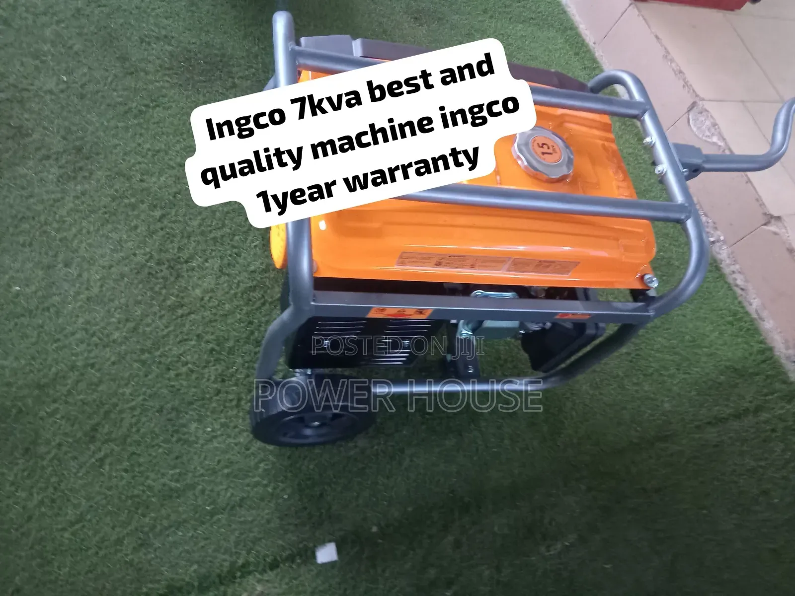Quality INGCO 7000W Generator – 7KVA Petrol Genset for Home Appliances