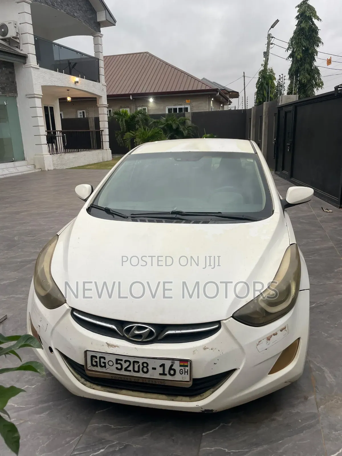 Hyundai Elantra 2013 White