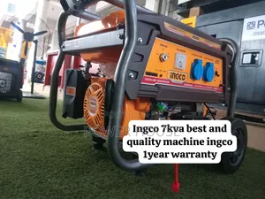 INGCO 7000W 7KVA Petrol Generator Quality Power Supply, Durable Design