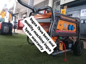 INGCO 7000W 7KVA Petrol Generator Quality Power Supply, Durable Design