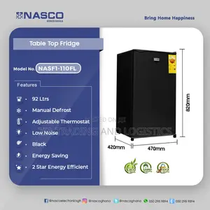 Nasco 92Ltrs Table Top Refrigerator