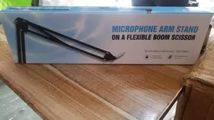 Microphone Boom Arm Studio Podcast USB Mic Stand+Desk Clamp