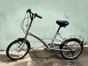 Fast Selling: Silver Utility Bicycle