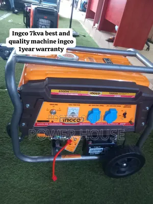 Brand New INGCO 7000W 7KVA Petrol Genset Strong, Reliable and Durable