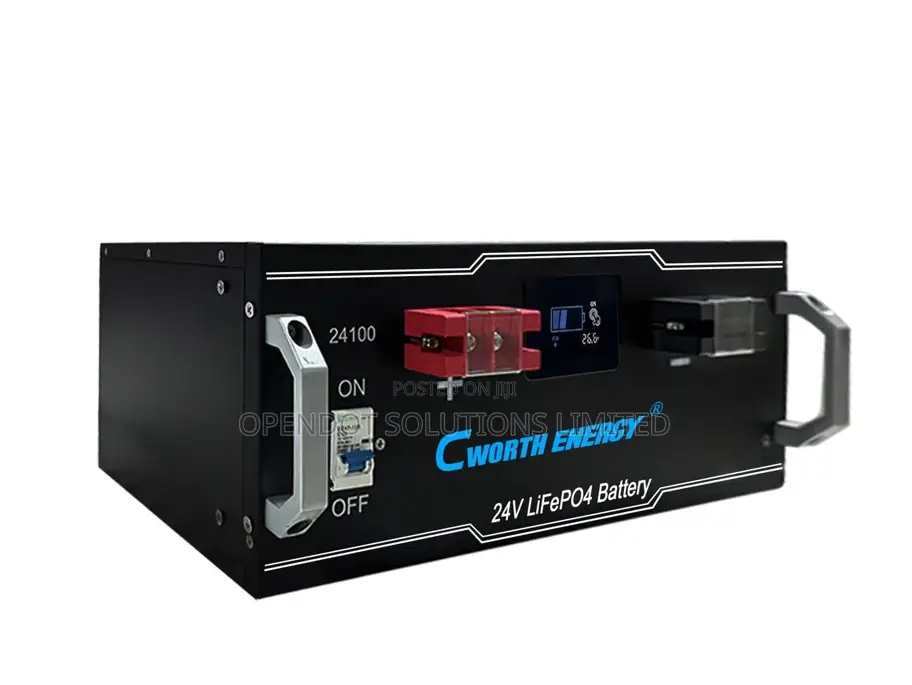 24v 100ah (2.4kwh) Lithium Ion Batterie 24100