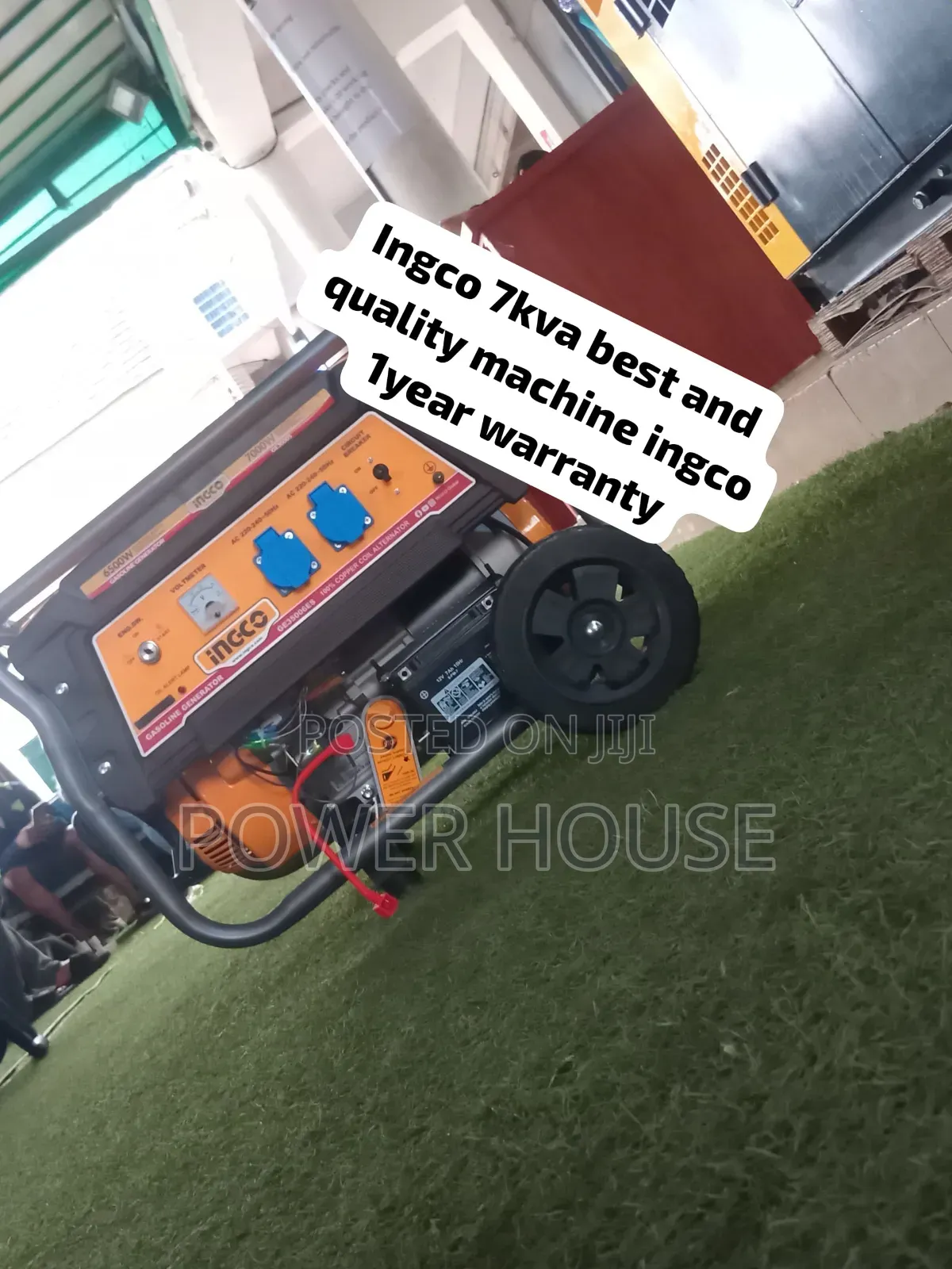 Reliable INGCO 7000W 7KVA Gasoline Generator Perfect Backup Power