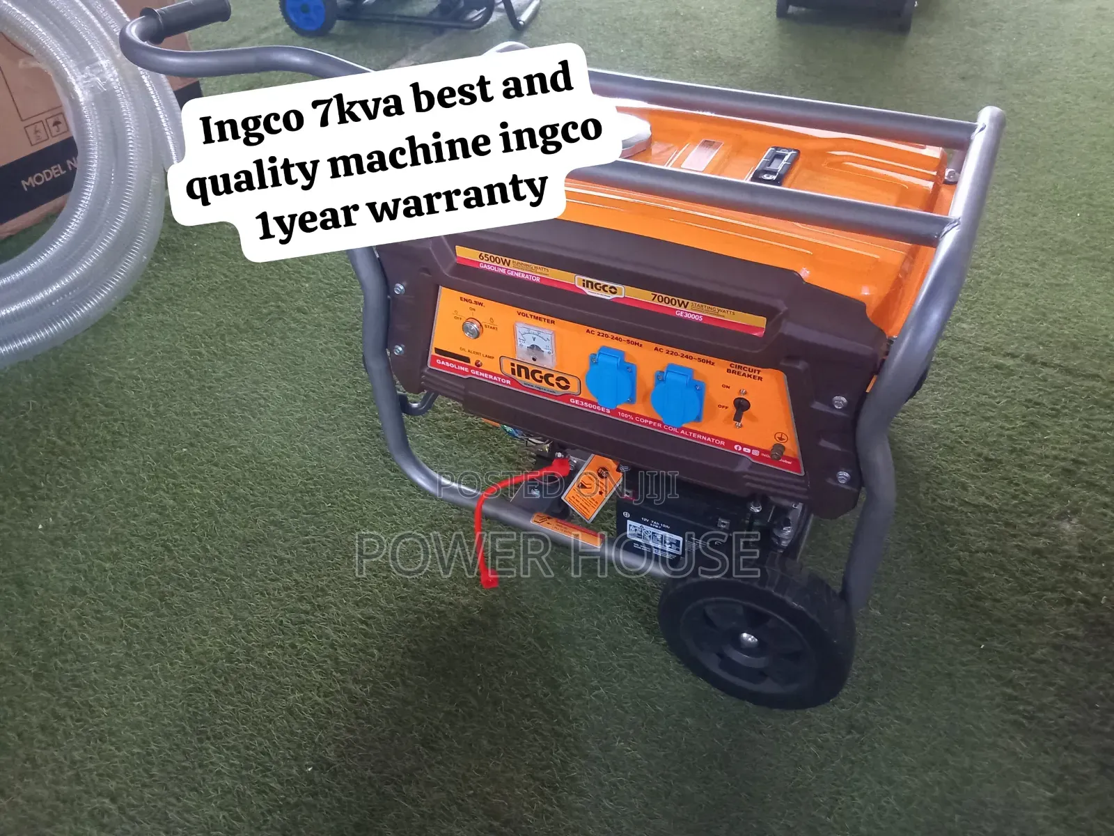 INGCO 7KVA 7000W Petrol Generator – Strong and Dependable Genset
