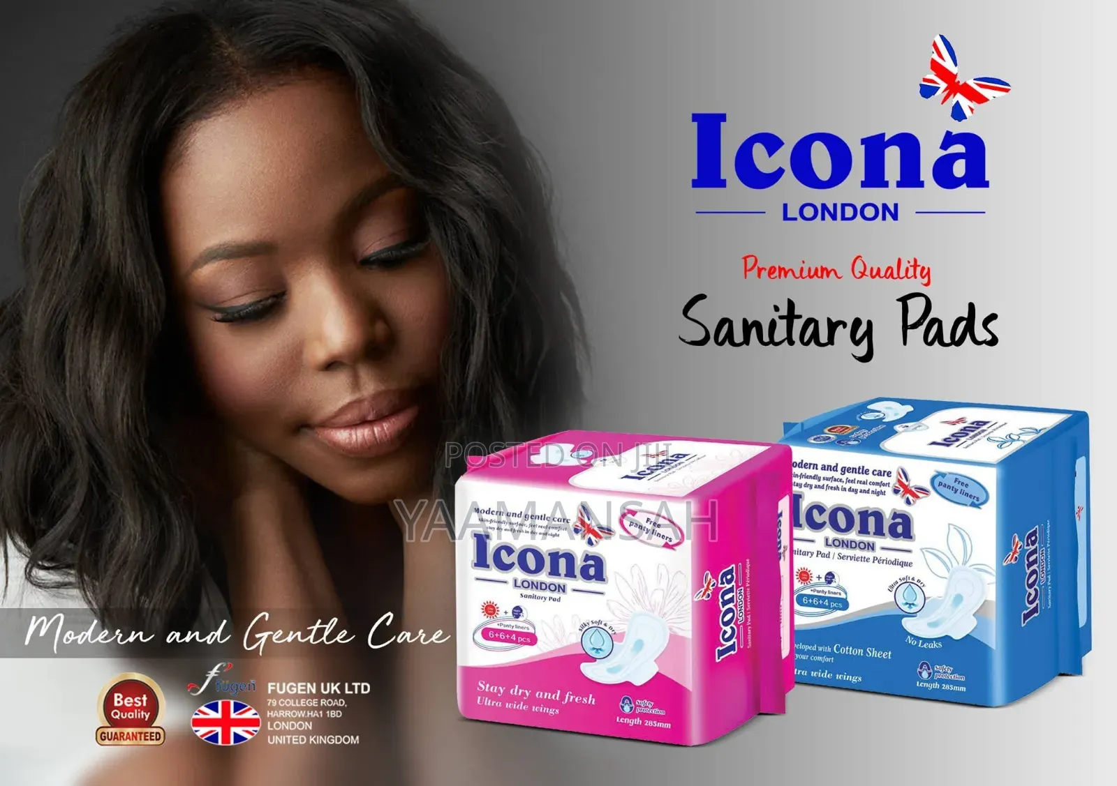 Icona London Sanitary Pads