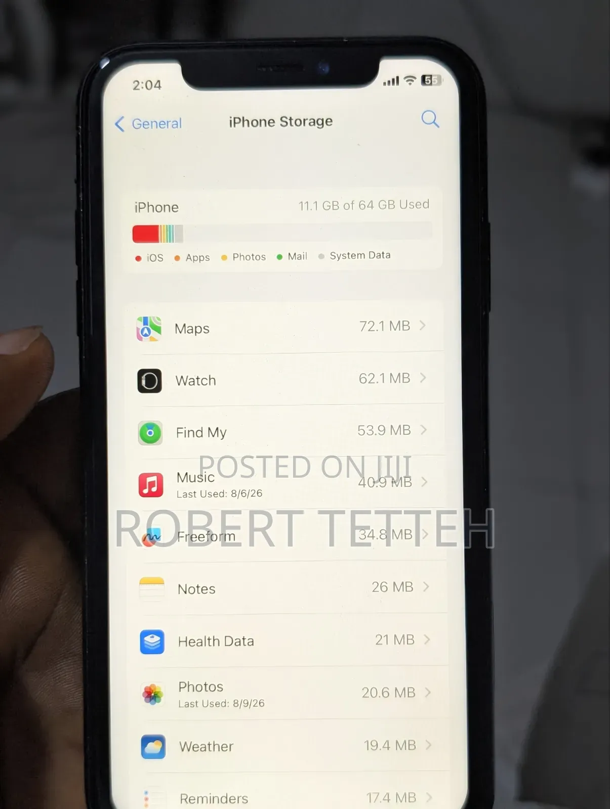 Apple iPhone XR 64 GB Black