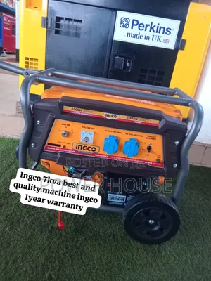 Powerful INGCO 7KVA Generator – 7000W Petrol Genset Built for Strong