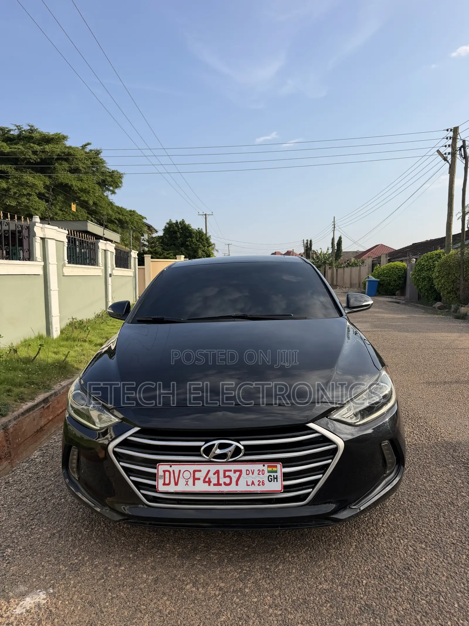 Hyundai Elantra Limited Sedan FWD (2.0L 4cyl 6A) 2017 Black