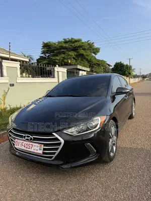 Hyundai Elantra Limited Sedan FWD (2.0L 4cyl 6A) 2017 Black