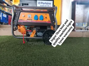 INGCO 7000W Gasoline Generator – 7KVA Heavy-Duty Genset for Home,