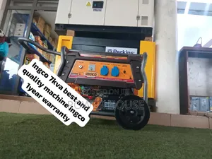 INGCO 7000W Gasoline Generator – 7KVA Heavy-Duty Genset for Home,