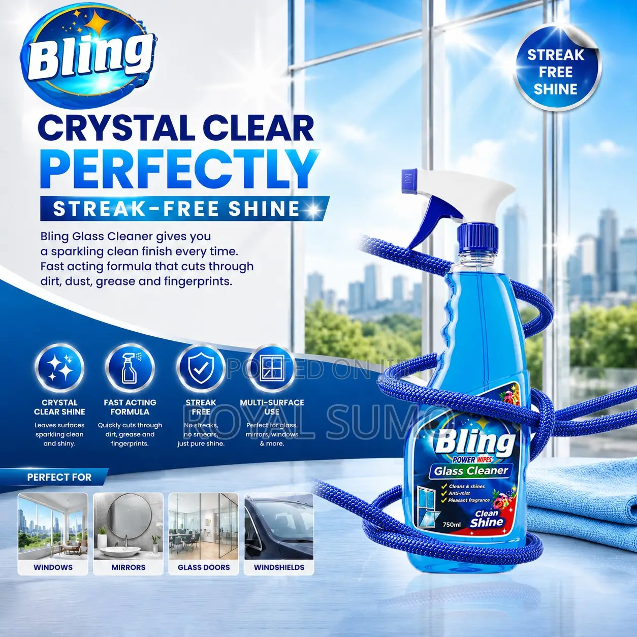 Bling Glass Cleaner