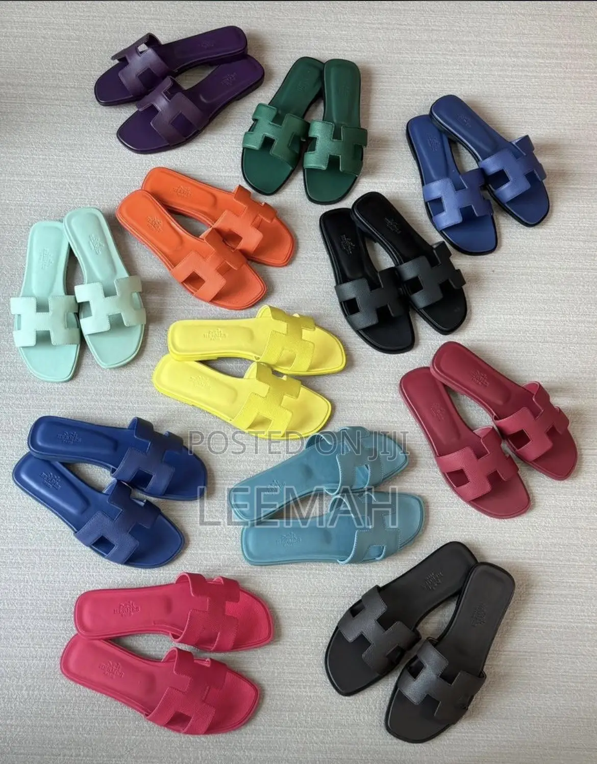 Hermes Slippers in Box