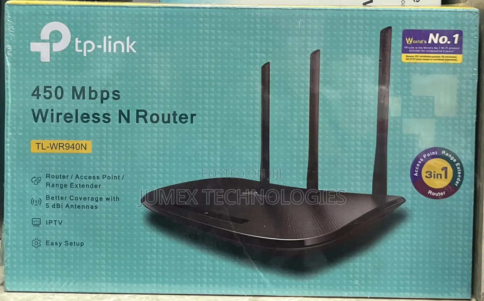 TP-Link 450 MBPS Wireless N Router Tl-Wr940n