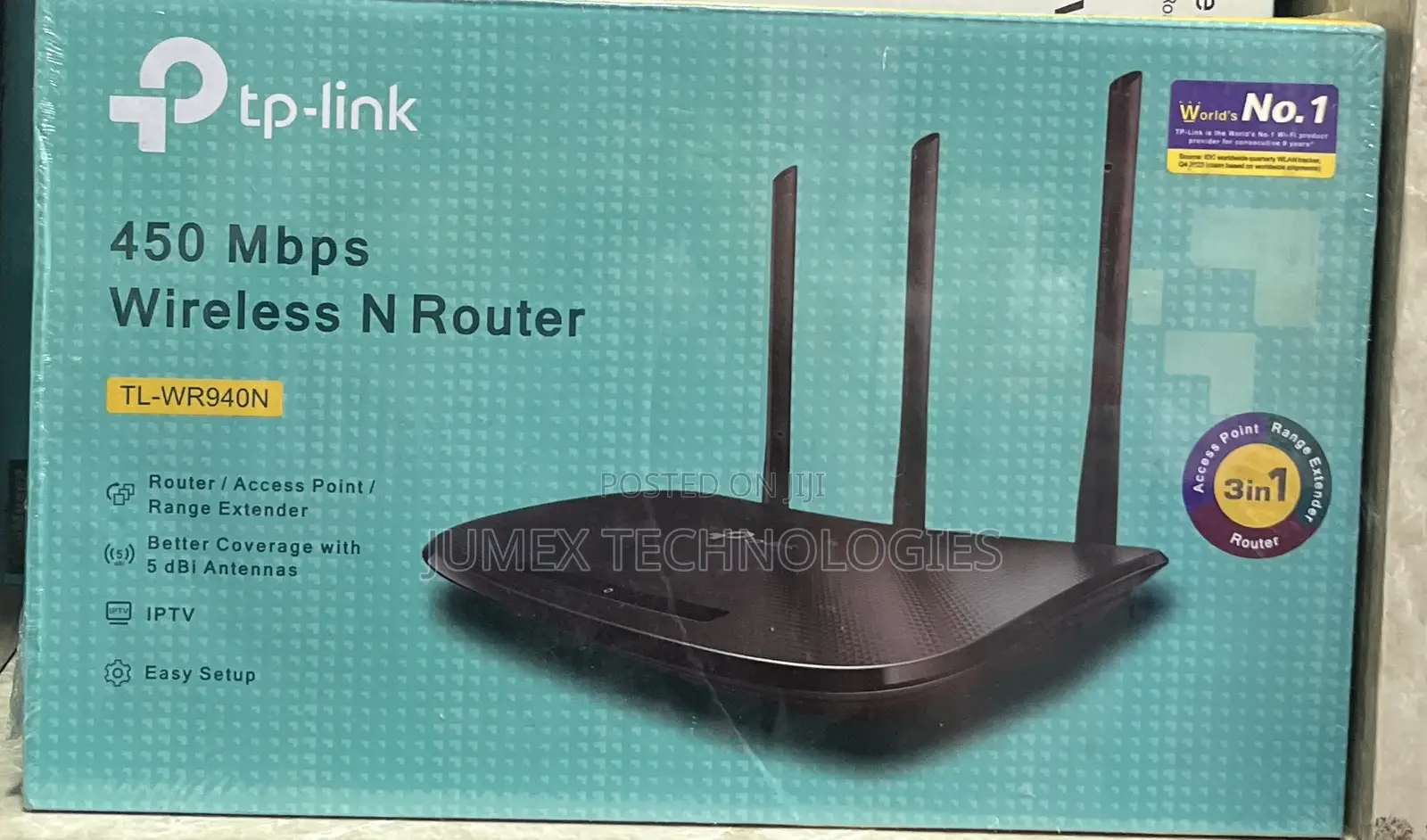 TP-Link 450 MBPS Wireless N Router Tl-Wr940n