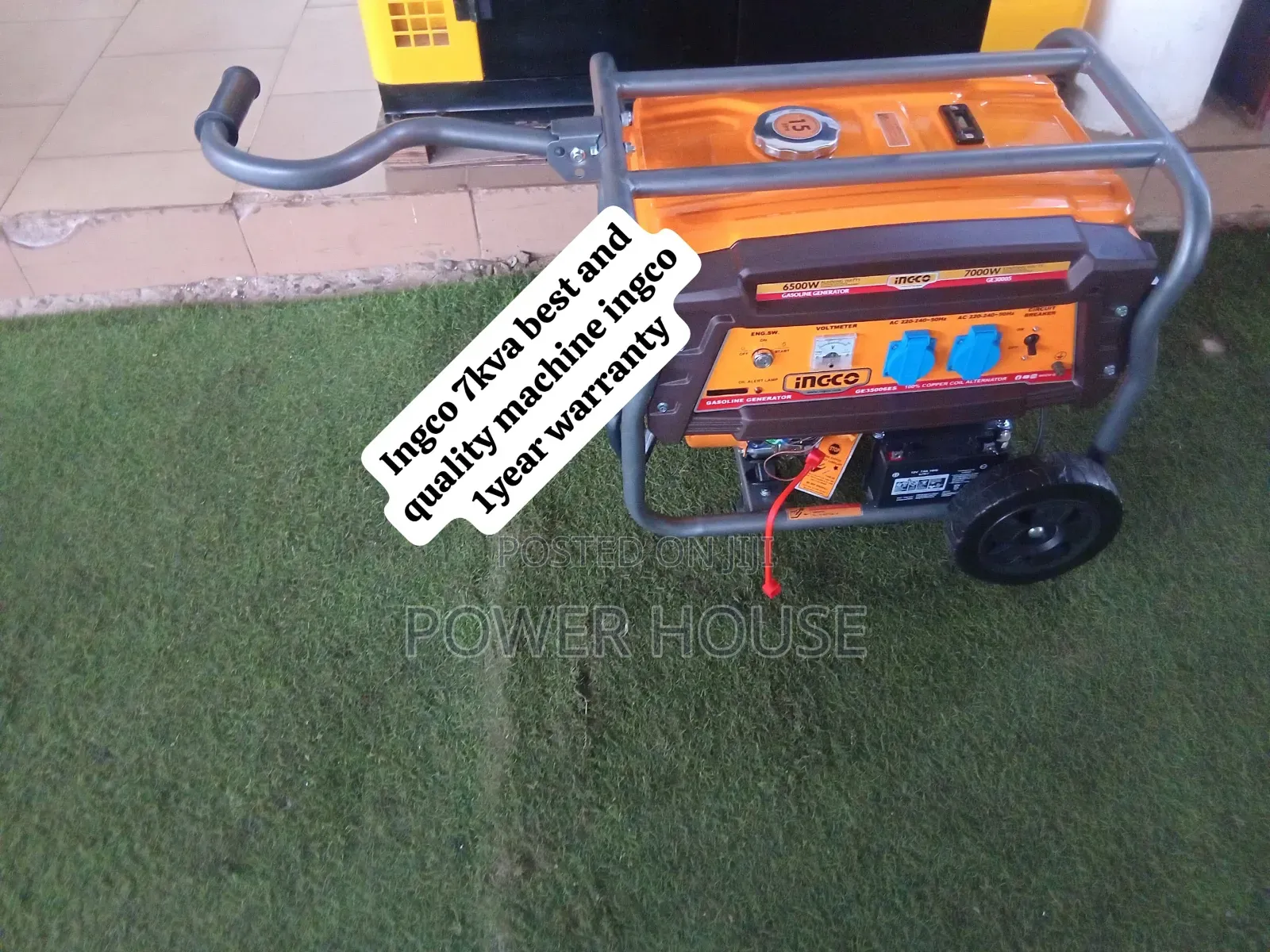 INGCO 7KVA Gasoline Genset 7000W – Reliable Generator With Excellent