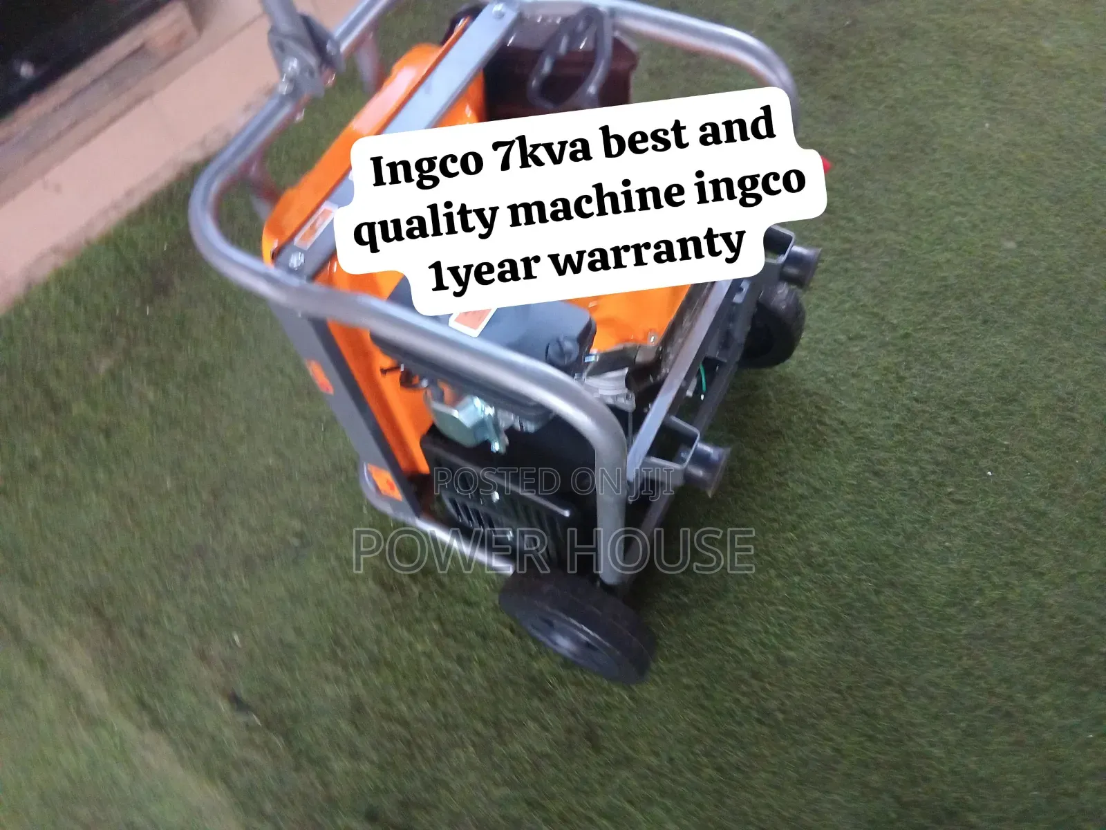 Quality INGCO 7000W Petrol Generator Powerful 7KVA Genset for Running