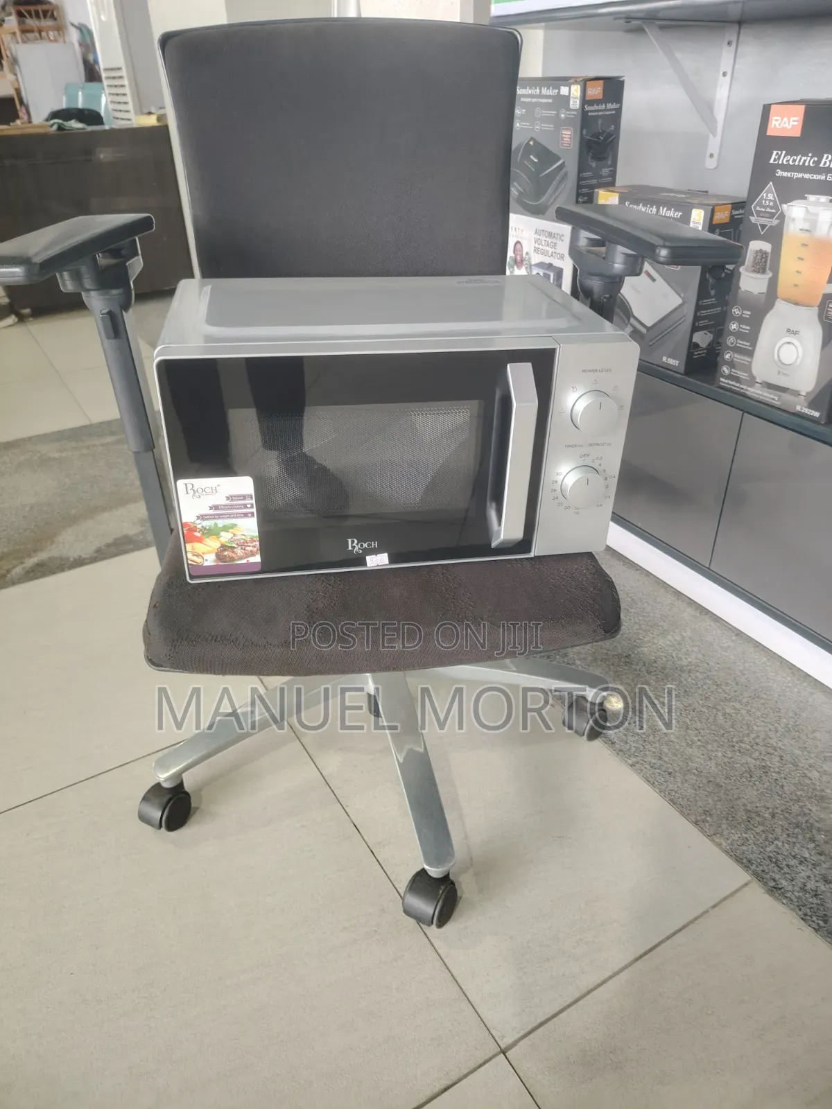 Roch Everyday 20L Silver Microwave Oven