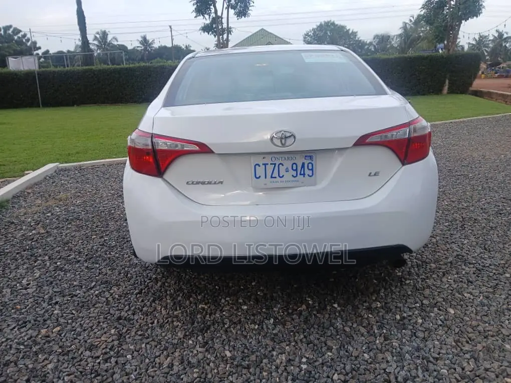 Toyota Corolla L 4dr Sedan (1.8L 4cyl 4A) 2014 White