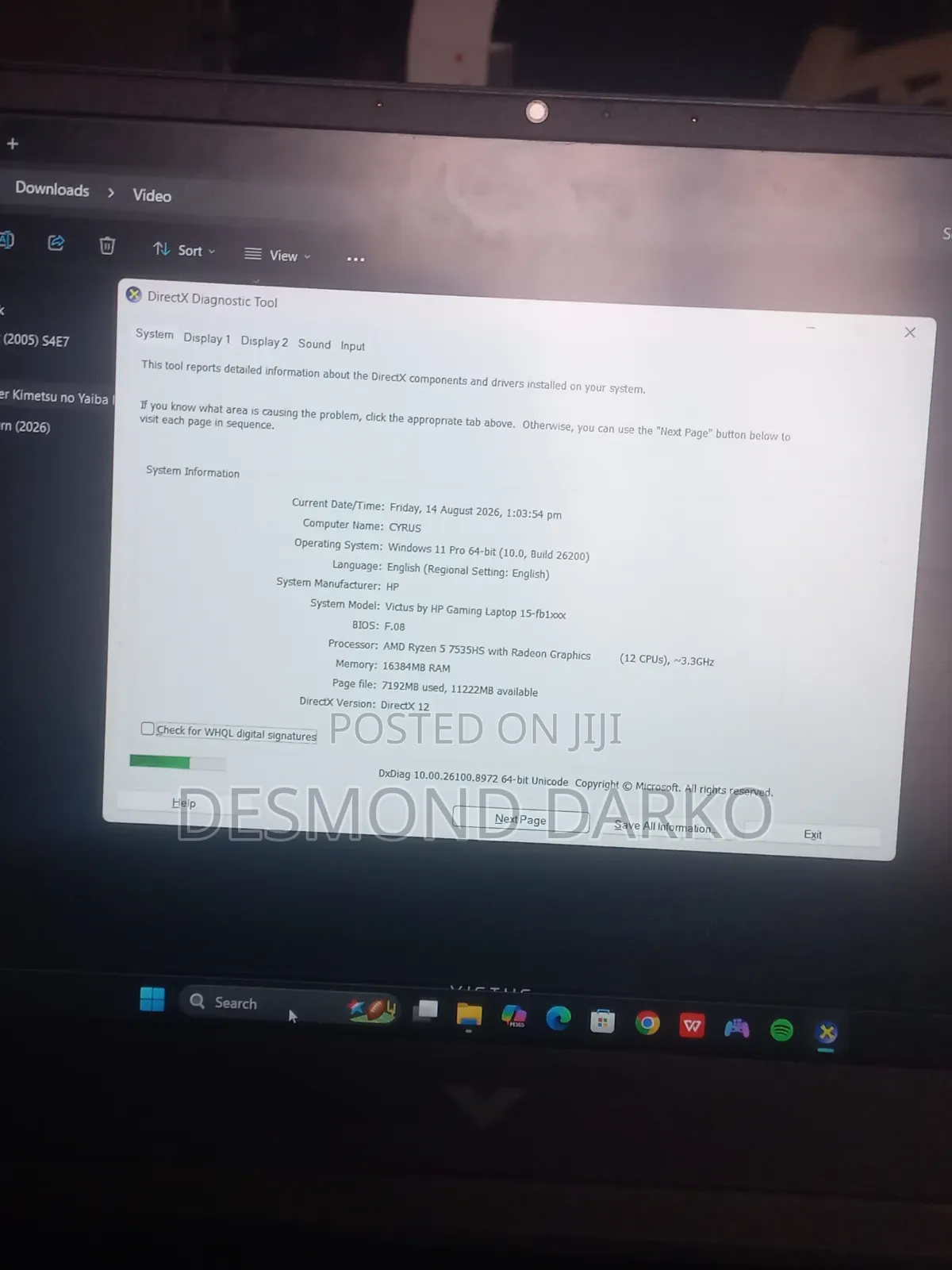 Laptop HP 15 16GB AMD Ryzen 5 SSD 512GB