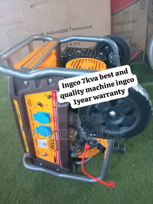 Premium INGCO 7KVA 7000W Petrol Generator – Quality Backup Power