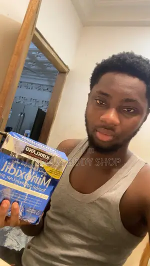 Kirkland Minoxidil 5% + Derma Roller Biotin Hair Regrowth