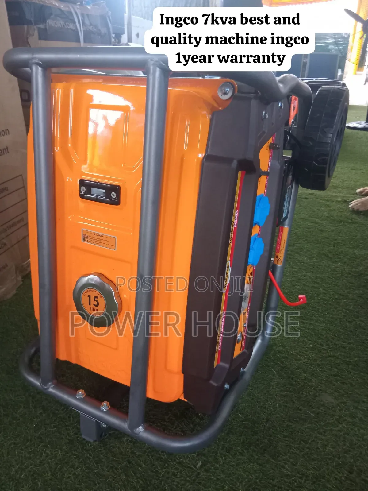 INGCO 7KVA Heavy-Duty Generator 7000W – Dependable Petrol Genset