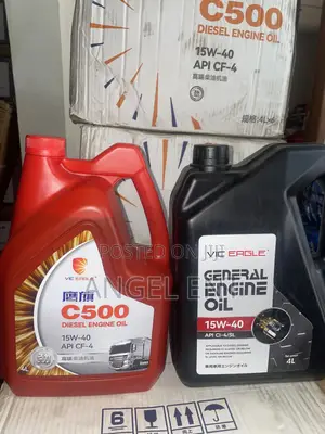 ENGINE OIL 15W 40 (4Liters) Available for Trotro Heavy Duty Cars