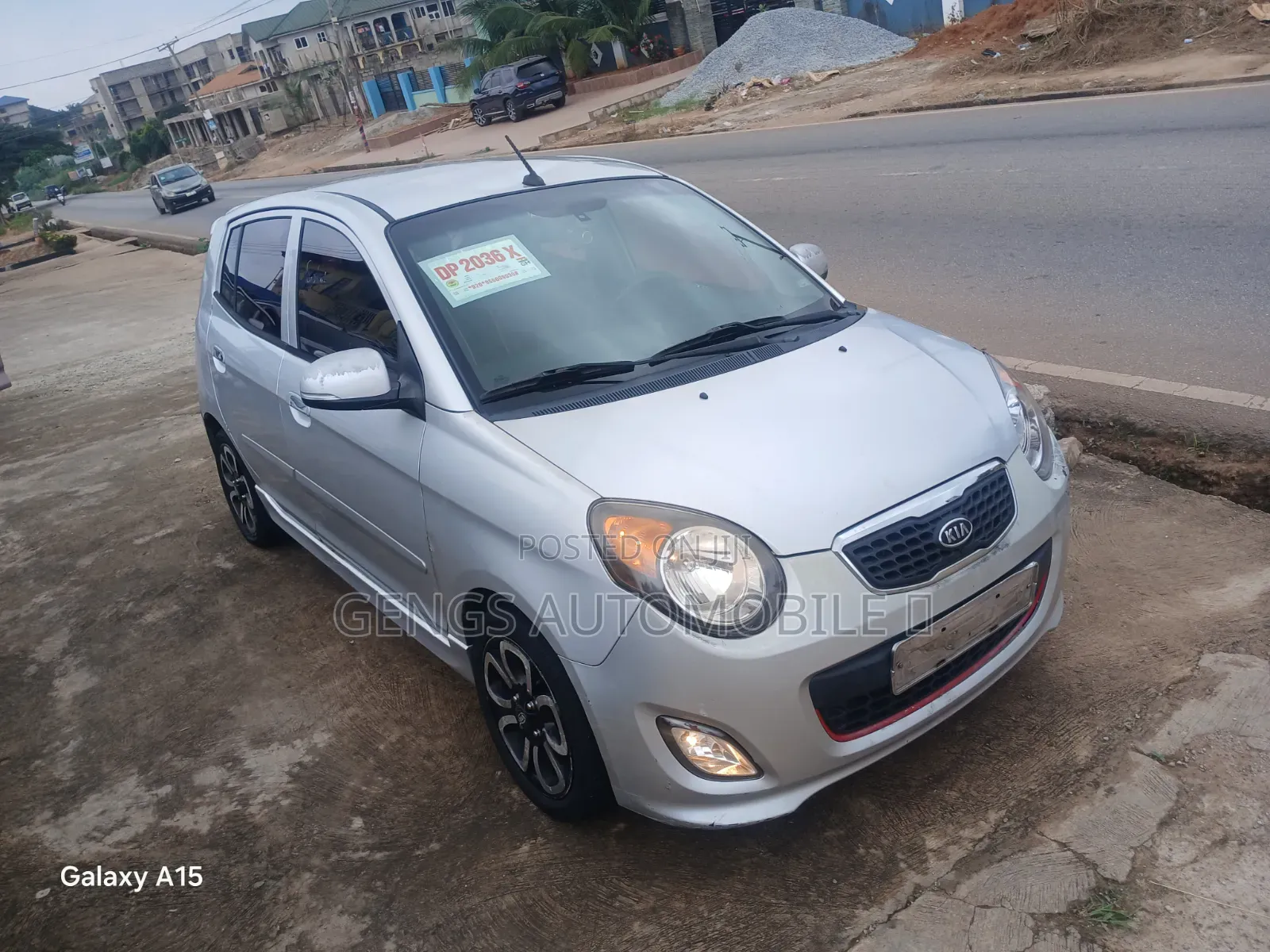 Kia Morning 2012 Silver