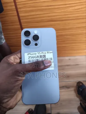 New Apple iPhone 15 Pro Max 256 GB Gray