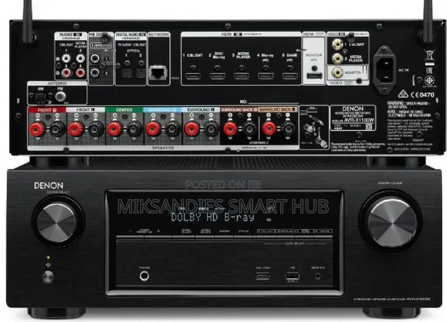 Denon Avr 7.2 Ultra Audio Amplifier