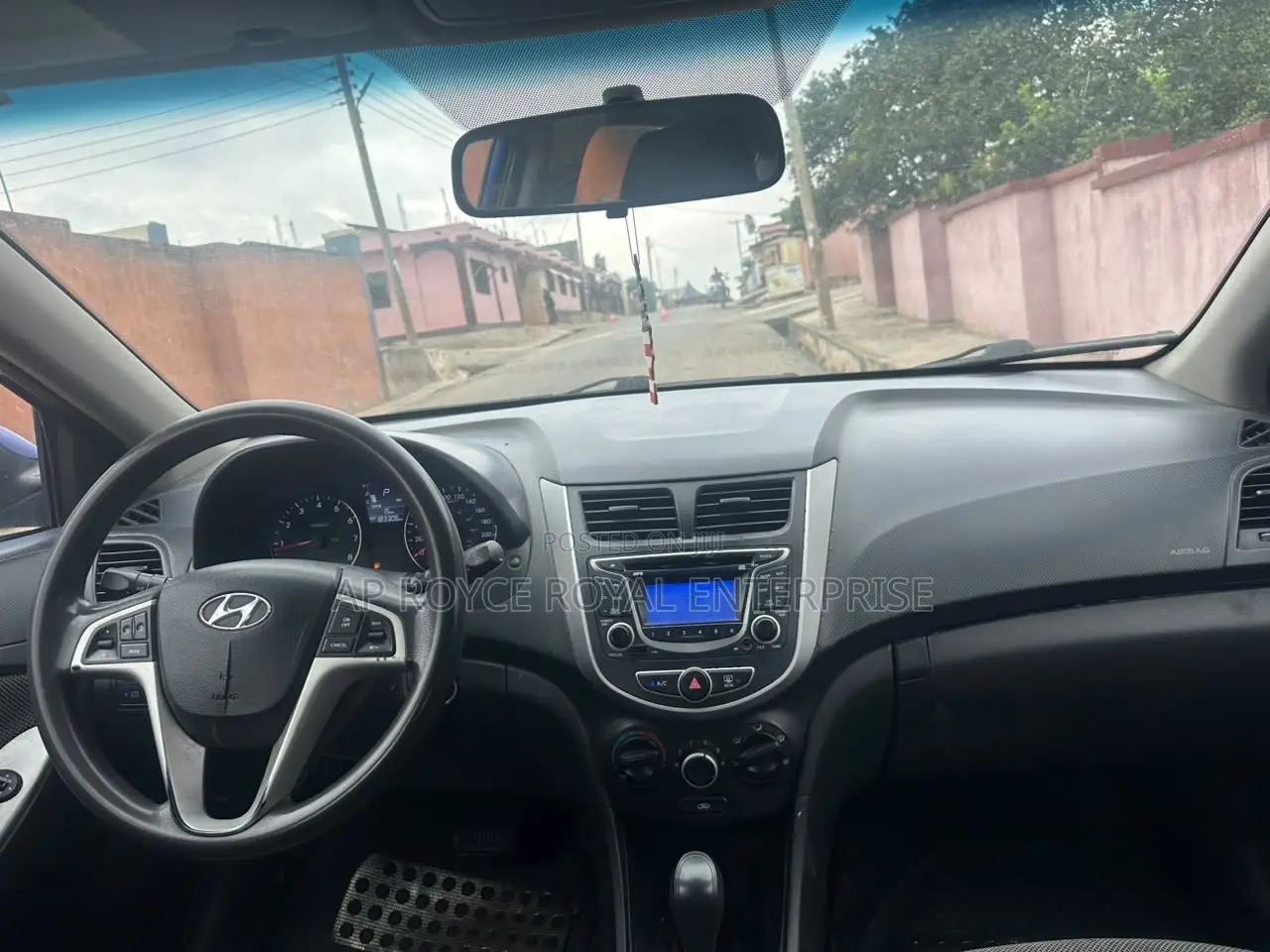 Hyundai Accent 2013 Blue