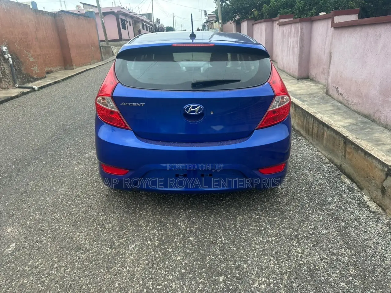 Hyundai Accent 2013 Blue