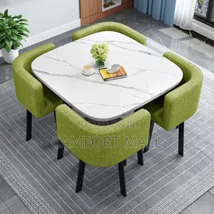 Modern Dining Table Set - Dinning Table With 4 Chairs, Dinning Chairs