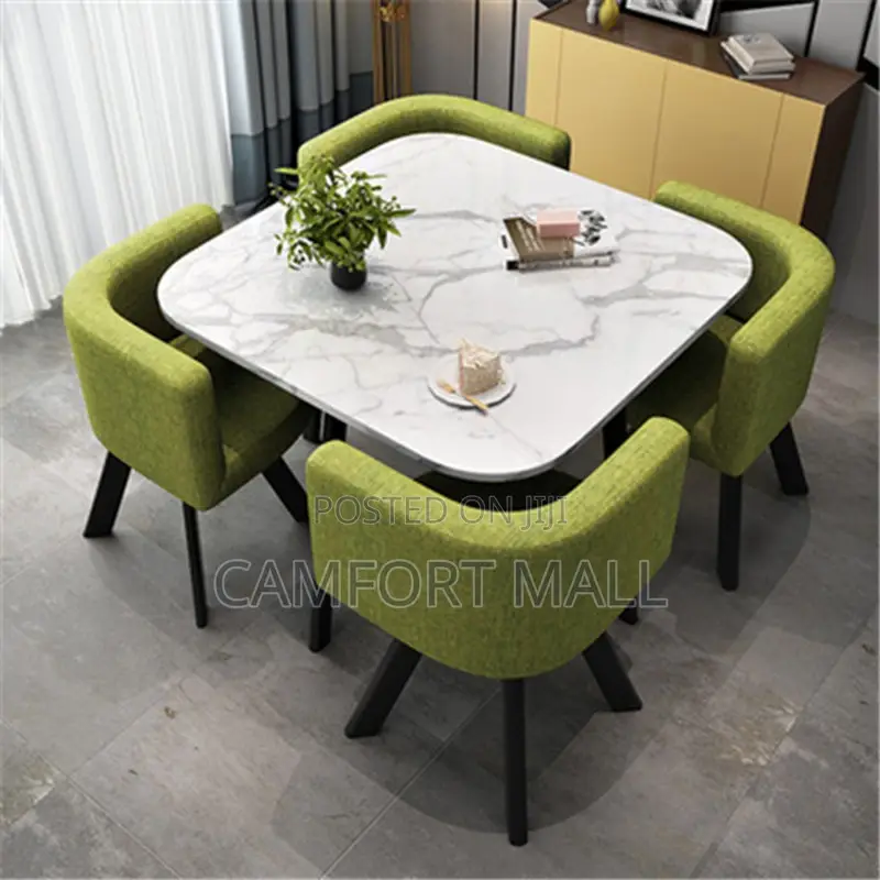 Modern Dining Table Set - Dinning Table With 4 Chairs, Dinning Chairs