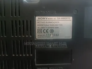 Sony Home Theater Subwoofer