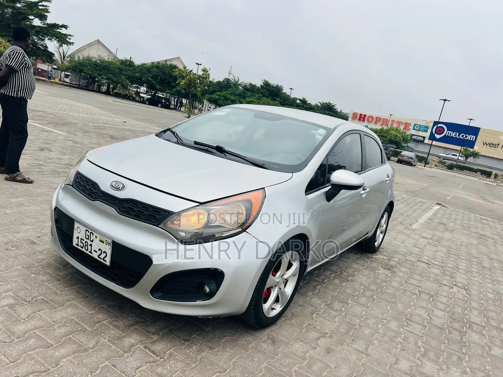 Kia Rio 2013 Silver