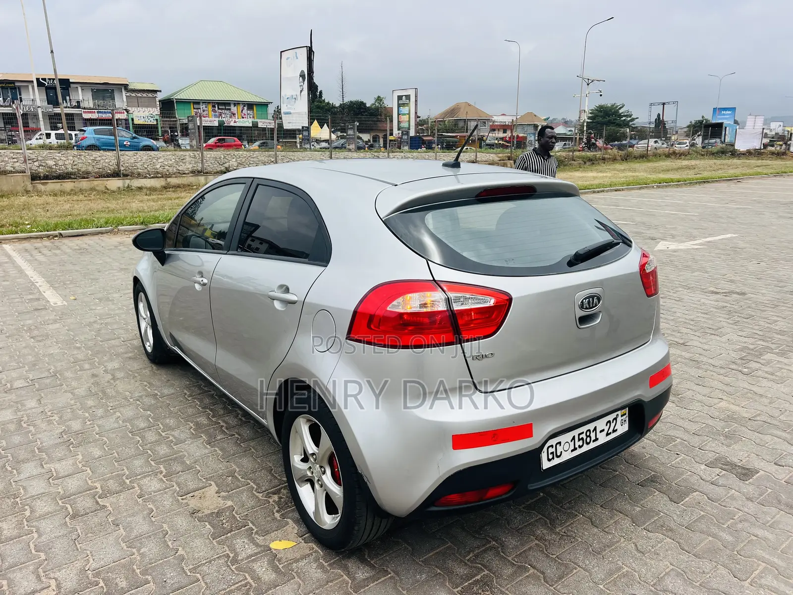 Kia Rio 2013 Silver