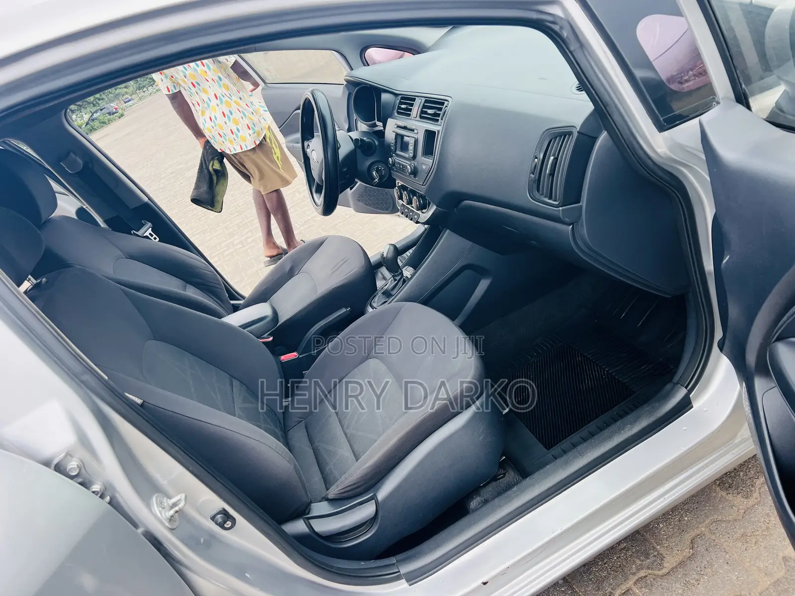 Kia Rio 2013 Silver