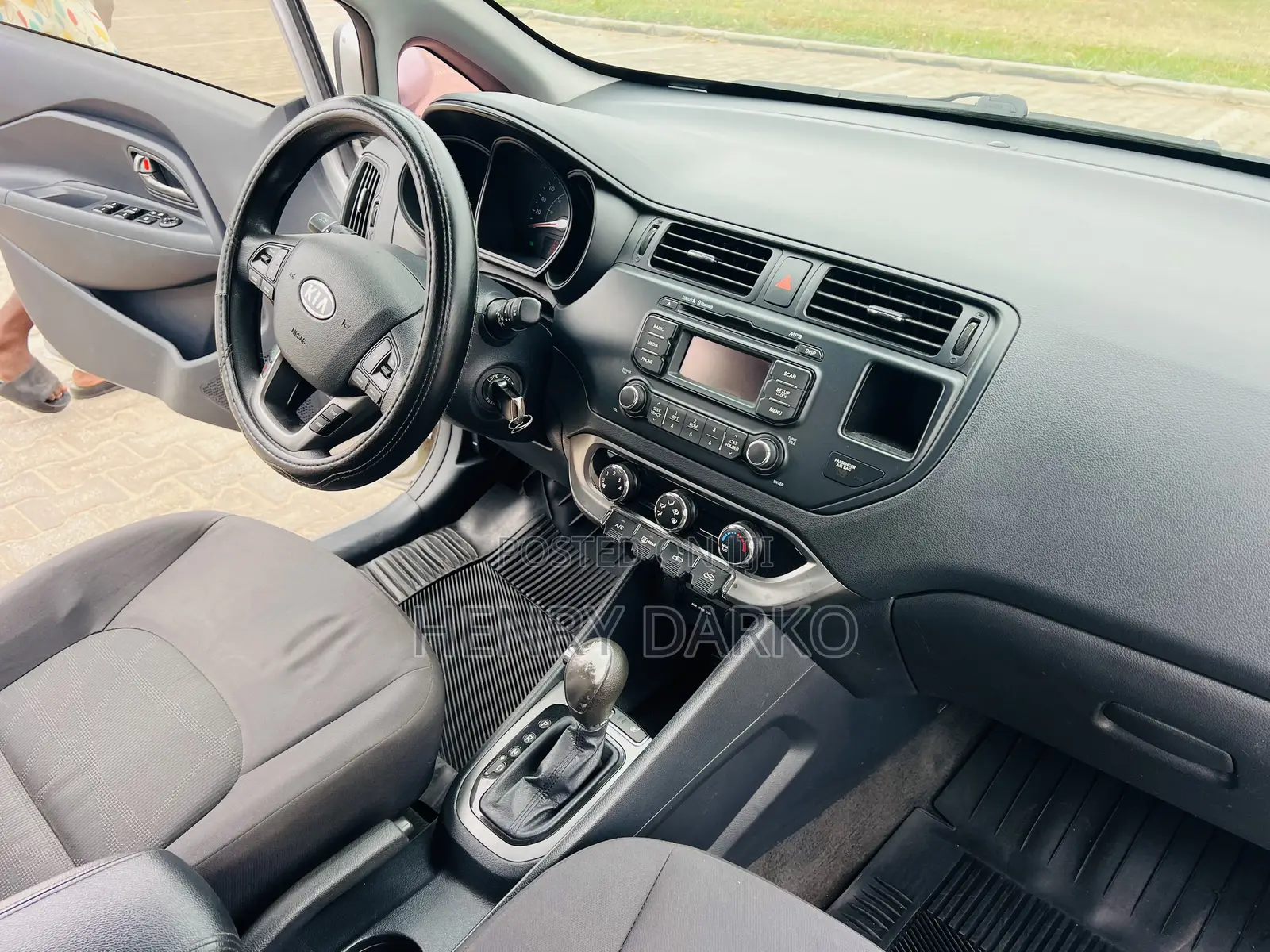 Kia Rio 2013 Silver