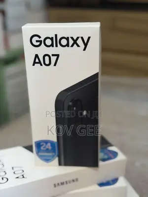 New Samsung Galaxy A07 4G 64 GB Black