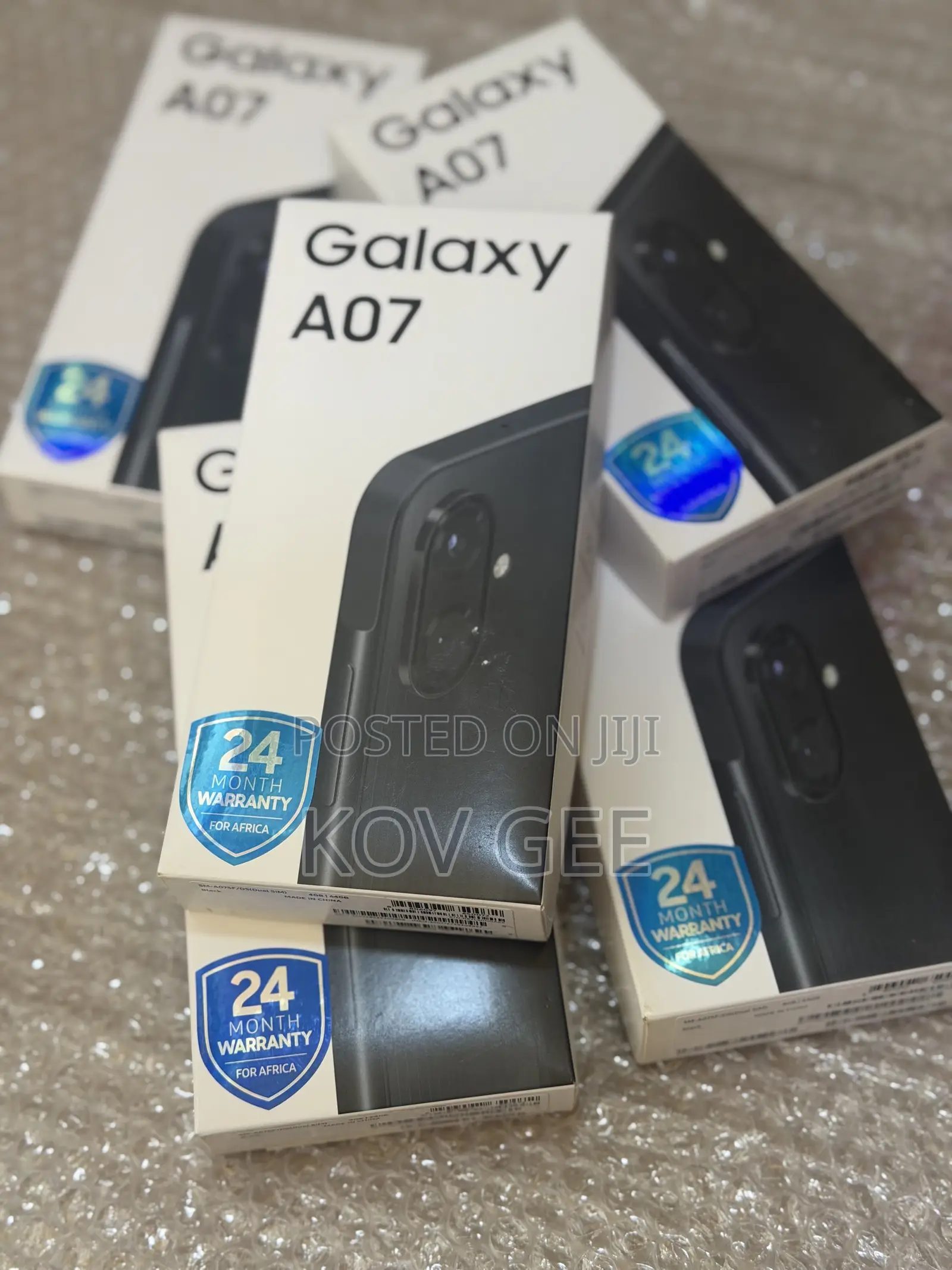 New Samsung Galaxy A07 4G 64 GB Black