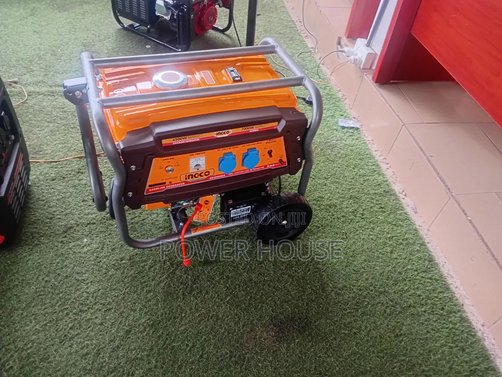 INGCO 7KVA 7000W Gasoline Genset – Reliable Backup Power Solution